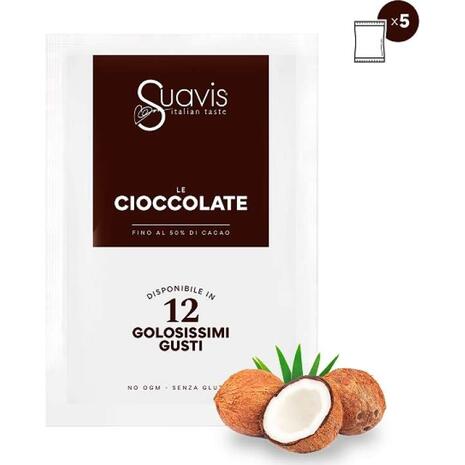 Ζεστή Σοκολάτα Καρύδα | Suavis 160 g (5 X 32 g)